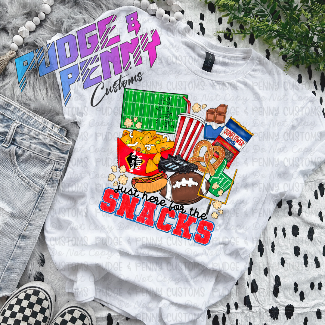 Football Just Here for the Snacks