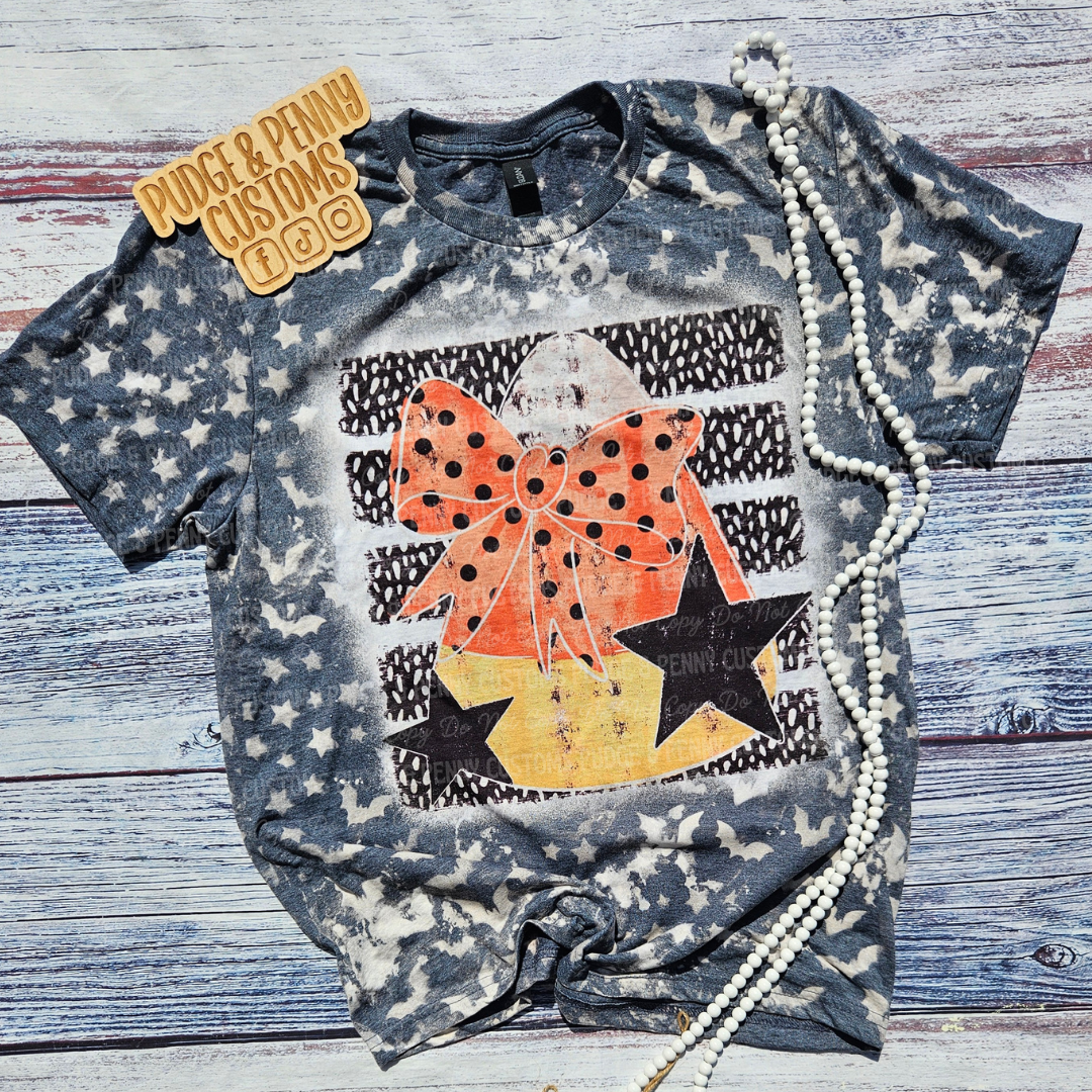 Candy Corn Stars and Bats