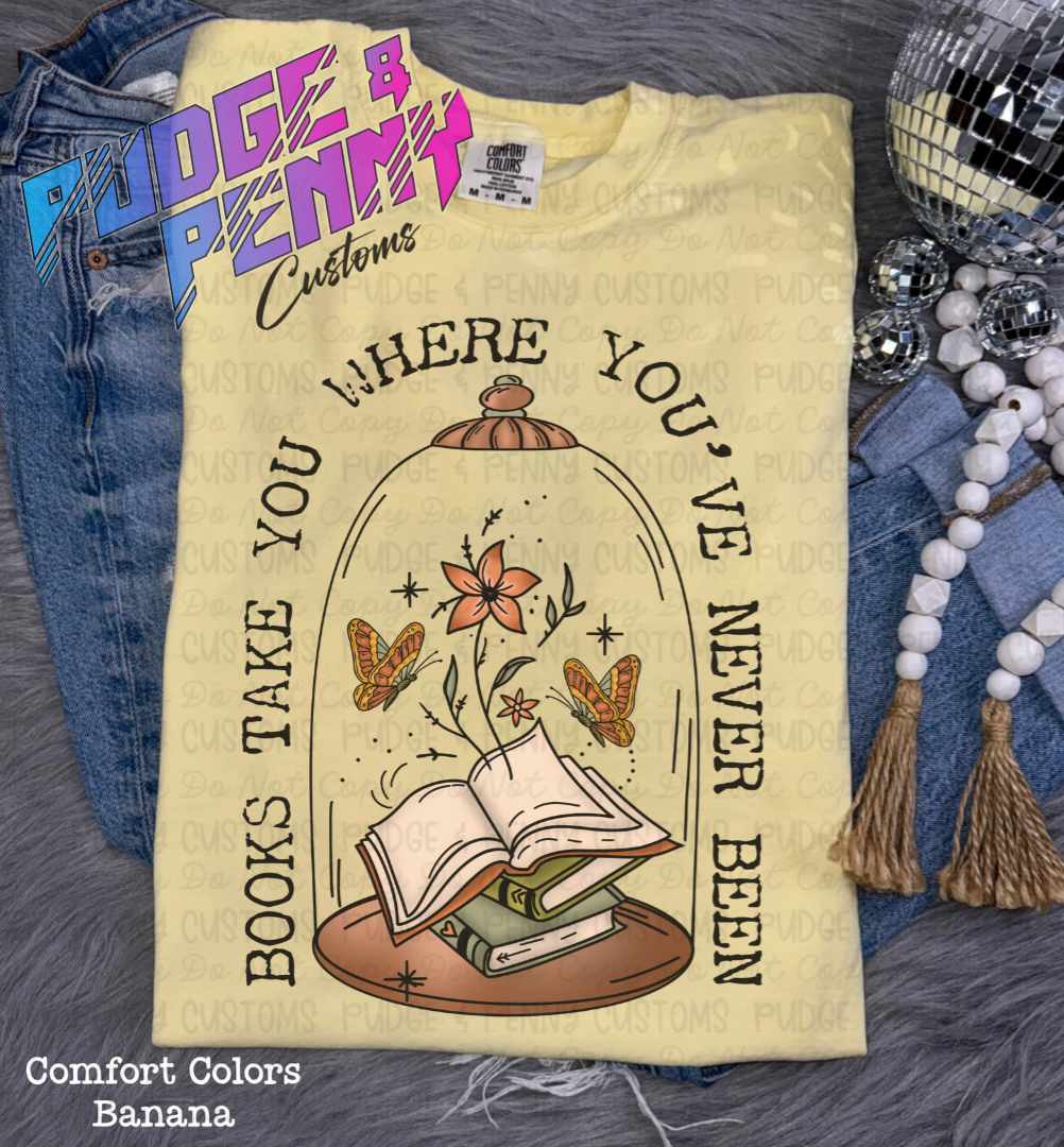 Books Take You Where You've Never Been