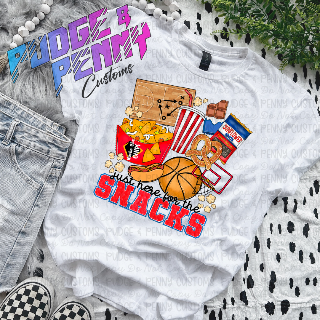 Basketball Just Here for the Snacks