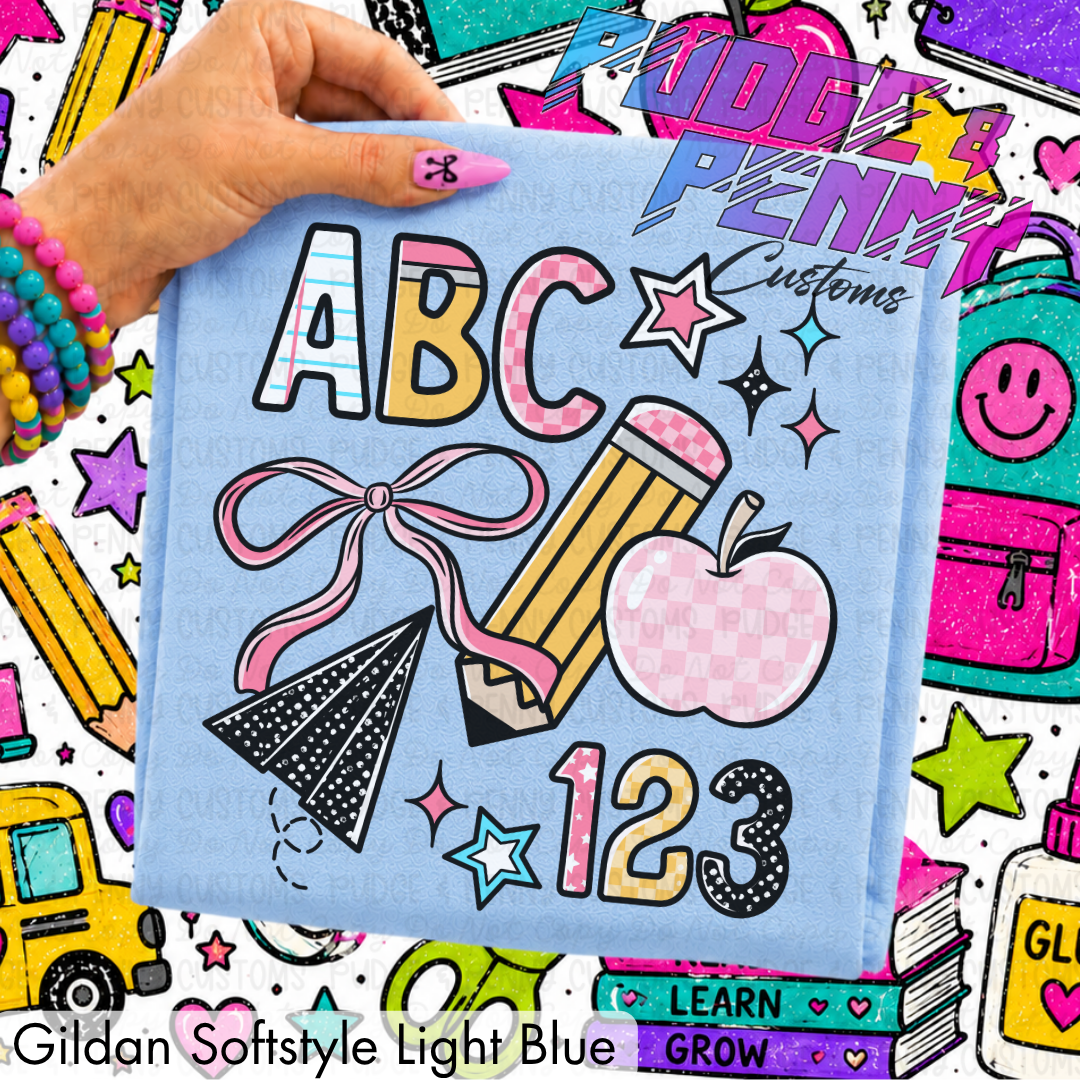 ABC and 123