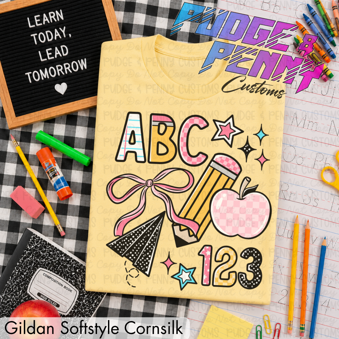 ABC and 123