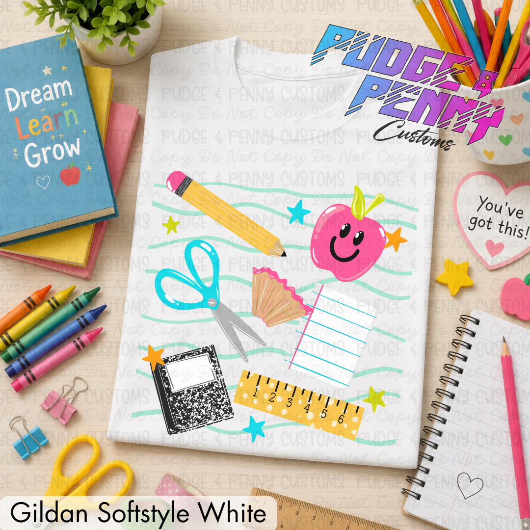 Happy Apple School Supplies