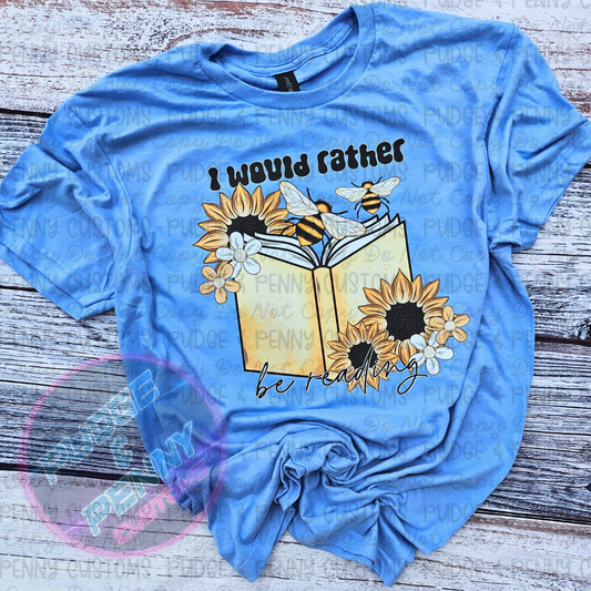 I Would Rather Be Reading | RTS | Size M