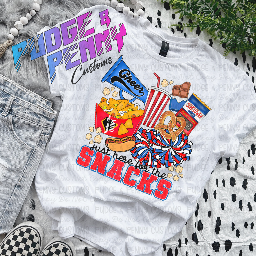 Cheer Just Here for the Snacks