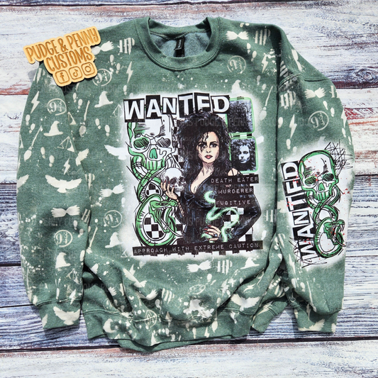 Wanted w/Sleeve Design