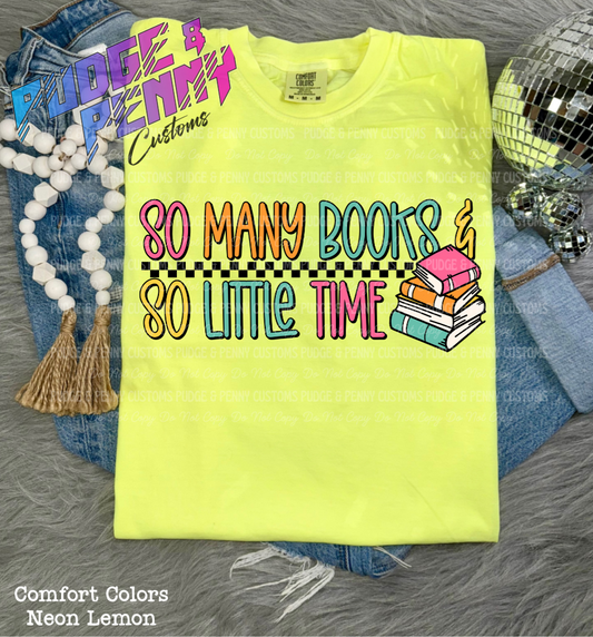So Many Books and So Little Time