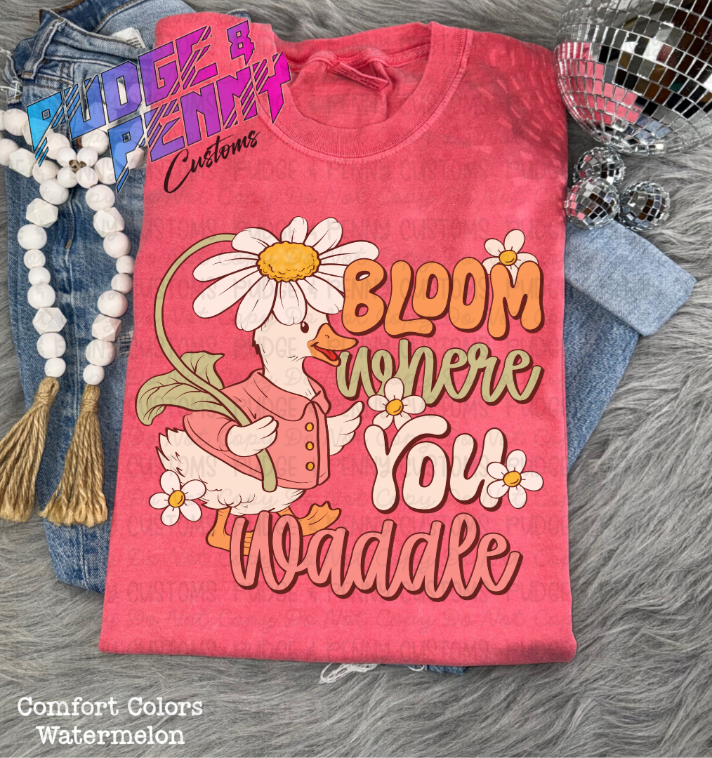 Bloom Where You Waddle