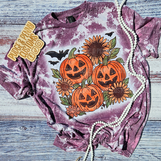 Fall Floral Pumpkins