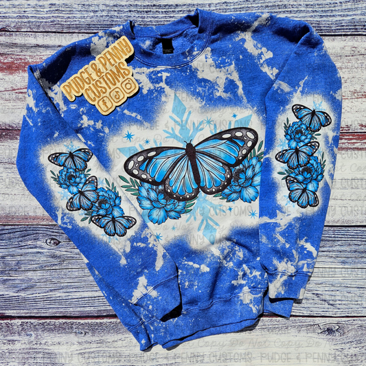 Winter Butterflies w/Sleeve Designs