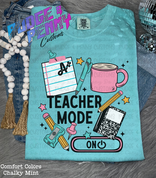 Teacher Mode On