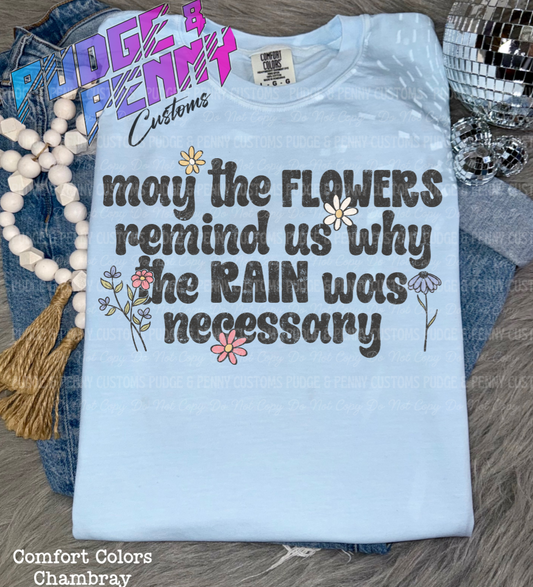 May the Flowers Remind us